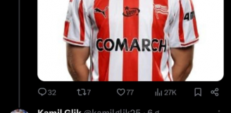 Kibic WYZYWA piłkarza Cracovii, a na to ODPOWIADAJĄ... Glik i Klich!